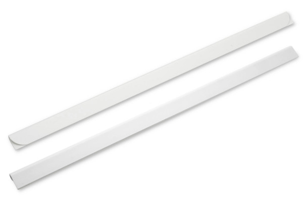 Lombadas de encaixe, suporte de 3-4 mm, branco