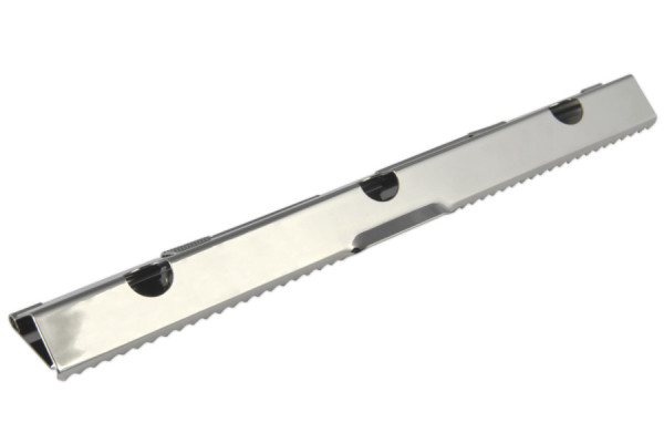 Grampos para blocos, com 185 mm de largura, niquelados