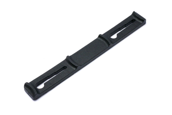 Prendedor de plástico, preto