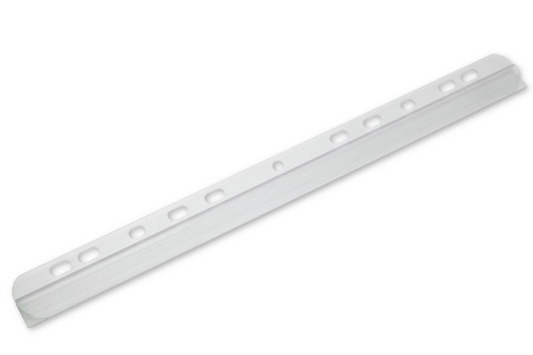 Lombadas de encaixe com aba de arquivo, suporte de 3-4 mm, transparentes