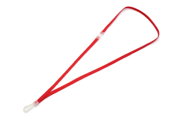 Lanyards / Fitas de pescoço, 450 mm, vermelho