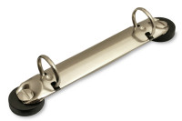 Mecanismos para argolas, <BR> magnéticos, DIN A4 / A5, <BR> formato R, com 2 argolas