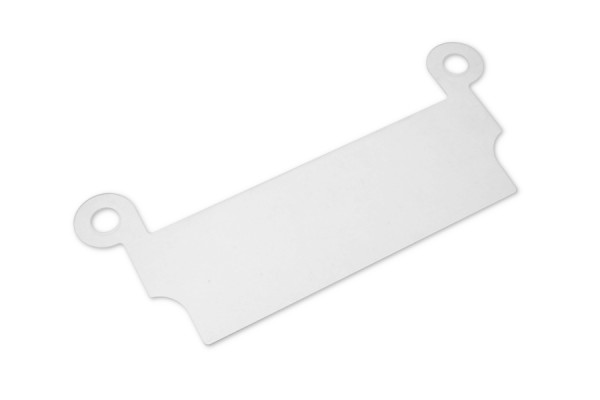 Dispositivo de arquivamento, sem fenda, transparente, 92 mm