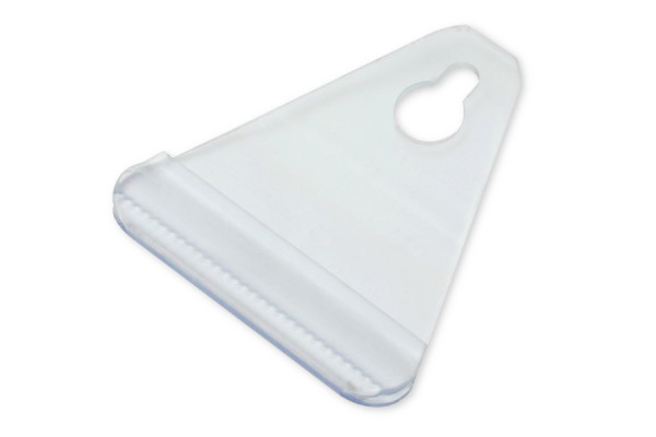 Ganchos para lombadas de encaixe, transparentes