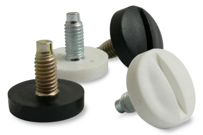 Cabeças de parafuso moldadas em plástico