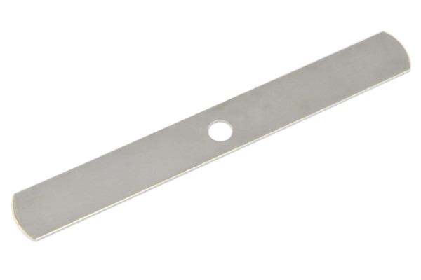 Placa para ganchos para coleções, 100 mm, niquelada