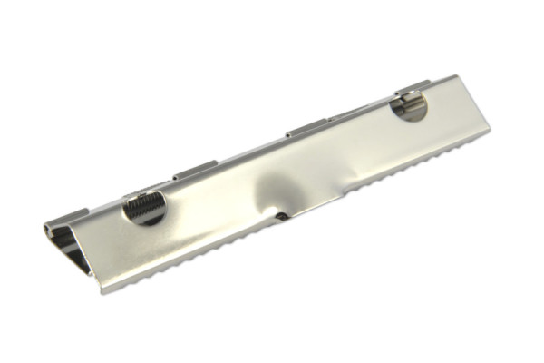 Grampos para blocos, com 100 mm de largura, niquelados