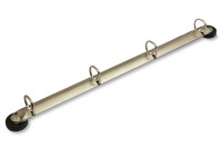 Mecanismos para argolas,<BR> magnéticos, DIN A4<BR> formato D, com 4 argolas
