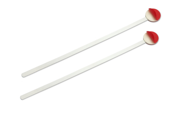 Dekolift-Tabs em metal, com barra de aprox. 160 mm, revestidos a plástico, com 2 superfícies adesivas