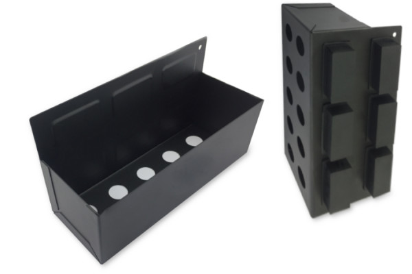 Suporte magnético para latas de spray, 210 mm, preto
