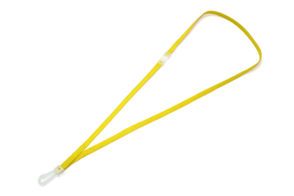 Lanyards / Fitas de pescoço, 450 mm, amarelos