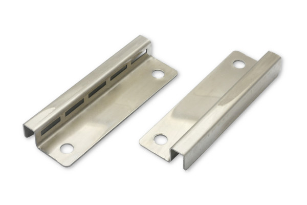 Placas terminais para Mecanismos de haste, 60 mm, niqueladas