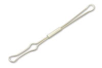 Prendedor de arame,<br> para distância entre argolas de 80 mm,<br> 110 mm, niquelado